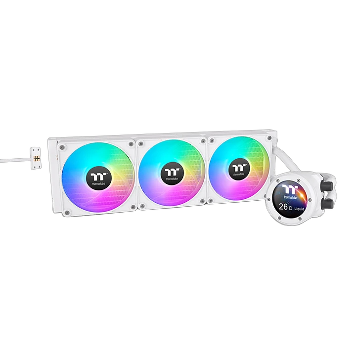 Thermaltake TH420 V2 Ultra EX ARGB Sync All-In-One Liquid Cooler - Snow Edition